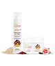 La Pink Ubtan White Haldi Day & Night Combo with 100% Microplastic Free Formula for Pigmentation Dark Spot & Tan Removal for All Skin Types