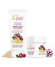La Pink Young Forever Refreshing Glow Combo with 100% Microplastic Free Formula Reduces Fine Lines Pigmentation Dark Spots & Scars For All Skin Types - 100 ml & 100 g