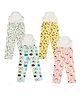 Snugkins Diaper Pants Potty Training Pajamas for Toddlers Boys and Girls. 100% Cotton. Size 3 Fits 3  4 years - Pack of 4