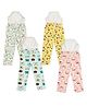 Snugkins Diaper Pants Potty Training Pajamas for Toddlers, Boys and Girls. 100% Cotton. Size 4 Fits 4  5 years - Pack of 4