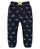 3PIN All Over Shark Printed Infant Joggers - Blue