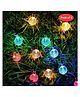 Bubble Trouble 14 Led Crystal Ball Decorative String Lights for Diwali Christmas Decoration Fairy Lights (4 Meters, Multicolor)
