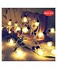Bubble Trouble Double Galss LED String Lights - 12 Feet Fairy Lights with 14 LED Bulb  Waterproof Fairy Double Glass LED Serial Lights - LED Lights for Home Decoration, Diwali & Christmas (Warm White)