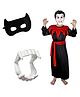 Kaku Fancy Halloween Theme Dracula Costume Set - Red & Black
