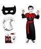 Kaku Fancy Halloween Theme Vampire  Costume Set - Red & Black