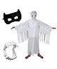 Kaku Fancy Halloween Theme Ghost Costume Set - White