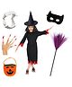 Kaku Fancy Halloween Theme Costume Set -  Black