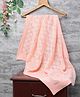 Little Angels knitted Blanket for baby - Peach