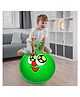 Sanjary Hop Bouncy Ball with Handles Sit 18 inch  Pack of 1 (Color May Vary)