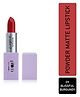 Plum Velvet Haze Matte Lipstick with SPF 30 Powder Matte Finish Highly Pigmented With Ceramides 09 Blissful Burgundy - 4.2 g