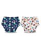 Chinmay Kids Baby Swim Diaper Waterproof Reusable Leakproof Adjustable Infant Pool Pant Boys And Girls Swim Diaper- Blue White