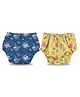 Chinmay Kids Baby Swim Diaper Waterproof Reusable Leakproof Adjustable Infant Pool Pant Boys And Girls Swim Diaper- Blue Yellow