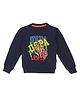 US Polo Assn Full Sleeves Sweatshirt Logo Print - Dark Blue