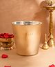 Seva Home Avante Garde Gold  Grande Candle - Golden
