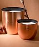 Seva Home Heirloom Candle Set Of 2 - Berries Rose Gold