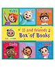 Cocomelon JJ & Friends Box Of Books Set of 9 - English