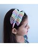 Ribbon candy  Frill & Glitter Embellished Star Hair Band  - Blue Pink And Yellow