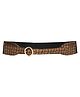 Kid-O-World Textured Belt - Golden