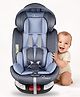 Babykins Convertible Isofix Baby Car Seat 360 Rotatable ECE R44/04 Safety Certified Car Seat for Kids with 4 Recline Position (Blue)
