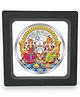 Taraash 999 Purity 10 g Laxmi Ganesh Silver Coin With Packaging By ACPL - Silver