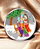 Taraash 999 Purity 50 Gm RadhaKrishna with Deer Silver Coin By ACPL - Silver