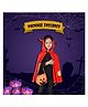 Kaku Fancy Dress Halloween Theme Dracula Costume Set - Red