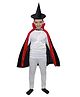 Kaku Fancy Dress Halloween Theme Dracula Costume Set - Black & Red