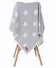 Chickaboo Organic cotton knitted AC comforter twinkle tots grey