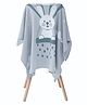 Chickaboo Organic cotton knitted AC comforter up up bunny