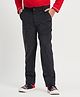 PURPLE UNITED KIDS Solid Trouser Pant - Grey