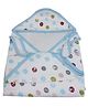 MUREN Baby Swaddle Wrap Hooded blanket for New Born Toddlers kids-Ultra Soft-Multicolor