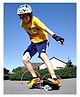 Sanjary Aluminium, Alloy Steel Wave Skate Board with Carry Bag LED Flash Colourful Lights on Wheels Color & Print May Vary