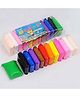 REZNOR Ultra Light Safe & NonToxic Bounce Clay - Pack of 24 Multicolour