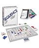 Sanjary Sequence Board Game with Folding Board Five in a Row Fun Sequence Game for 2-12 People - Multicolor