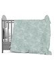 Divine Casa 120 GSM Microfiber Single Kids Dohar Blanket For Toddler- Grey and White