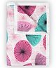 Divine Casa 120 GSM Microfiber Single Bed All Season Reversible AC Dohar Abstract Print - Rose Pink