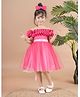 Foreverkidz Blushing Pink Party Dress For Girls - Pink