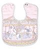 Masilo Organic 1 Piece Muslin Classic Bib Soft and Breathable, 23 X 30 cm Adjustable - Carnival - Pink