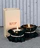 Rad Living Holy Basil Scented Votive Candles Set of 2 - Green