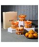 Rad Living Surya Uday Set of 4 Scented Votive Candles - Orange