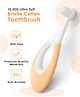 Ultra Soft Bristle Cotton Toothbrush - Pink