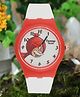 Fantasy World Chacha Chaudhary Featuring Sabu Design Analog Watch - Red