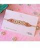 Little Tresses Ethnic Motifs Beads Embellished  Headband -  Brown