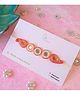Little Tresses Ethnic Motifs Beads Embellished  Headband -  Orange