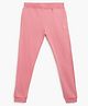 Campana  100% Cotton Jersey Solid Joggers - Peach