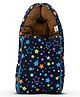 Baybee 3 in 1 Cotton Carry Bed Cum Portable Sleeping Bag Infant Bassinet Nest for Co-Sleeping - Velvet Brown