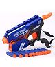 ADKD Blaze Storm Soft Bullet Gun Toy with 10 Safe Soft Foam Bullets- Multicolor