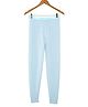 D'chica Solid Thermal Winter Wear Leggings  -   Blue