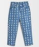 Mi Arcus Peanuts Featuring  Snoopy Printed Denim Jeans - Blue