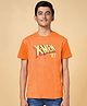 Coolsters by Pantaloons Marvels Featuring Half Sleeves X Men Printed Tee - Orange